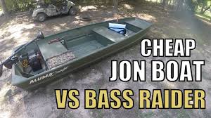 Maybe you would like to learn more about one of these? Cheap Jon Boat For Fishing Vs Pelican Bass Raider Sundolphin Sportsman Youtube