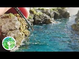 How I made this amazing blue mountain river diorama...and nearly messed it  up completely!