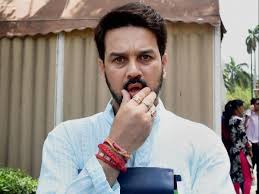 He is from the bharatiya janata party (bjp). Ex Bcci President Anurag Thakur To Head Himachal Olympic Association Business Standard News