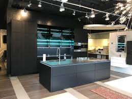 Bauformat's purista collection combines rustic styles with uniquely modern european designs for a kitchen interior collection of unparalleled craftsmanship. Bauformat Kitchens On Twitter Getting Ready For The Imm Germany Open House Kitchen Design Show Black On Black Lit Shelving Https T Co W6ok1uosh1 Hashtag Bauformat Hashtag Bauformatsoutheast Hashtag Bauformatftlauderdale Hashtag Kitchencabinets