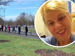 Dozens line the street to say emotional goodbye to Sheffield NHS worker  Jenny Stone