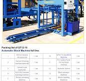 Custom Brick Making Machinery Widely Used Concrete Block ...