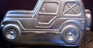 Wilton Jeep Off Road Trail Rider Cake Pan Mold 1984 Retired 502 4050 Jeep Jeep Baby Offroad