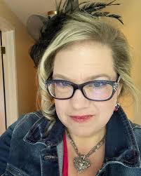 Look how cute i am all set for eat local read local! Someone asked me if my  books were fiction. I sure hope so!