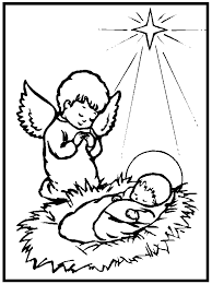 Click on the coloring page to open in a new window and print. Free Printable Nativity Coloring Pages For Kids