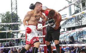 Dla szpilki niedzielna walka to powrót na ring po przeszło roku. Boks Zawodowy Lukasz Rozanski Z Czarnej Sedziszowskiej Mistrzem Polski Wagi Ciezkiej Po Znokautowaniu Izuagbe Izu Ugonoha Zdjecia Polskatimes Pl