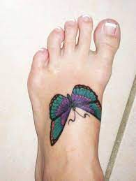 Colorful Butterfly Butterfly Tattoo Butterfly Foot Tattoo Butterfly Tattoo Designs
