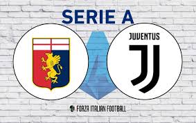 Provide home comforts for old lady.soon. Genoa V Juventus Official Line Ups Forza Italian Football