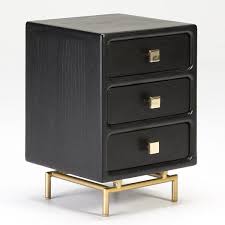 Product was successfully added to your shopping cart. Thai Natura Nachttisch Tn 26455 20 Schwarz 3 Schube Atelier Winter Manufaktur