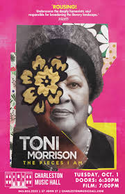 Toni Morrison The Pieces I Am Film Screening Charleston