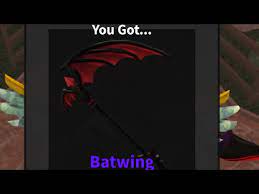 Made without bias, by the top clans in mm2, for you all. Roblox Murder Mystery 2 I Bought The Ancient Batwing Youtube