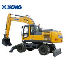 China Xcmg 20 Ton Xe210wb Wheel Excavator For Sale China Wheeled Excavator Wheel Excavator