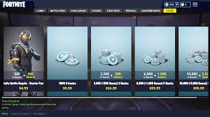 Also in battle royale you can use the v bucks for new customization items for heros, glider or pickaxe. New Bundle Shown In Shop But Unavailable On Purchase Screen Credit To Fatguy950 Fortnitebr