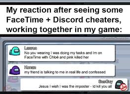 Facetime Discord Cheaters Amongus