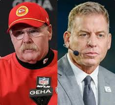BREAKING: Kansas City Chiefs head coach Andy Reid has filed a lawsuit  against NFL FOX commentator Troy Aikman in NFL court, accusing him of  making “demeaning and offensive” statements during a press