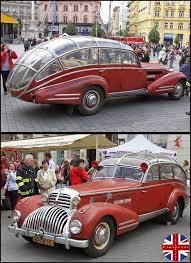 This Antique Car Is Actually A Fire Truck It S A 1941 Horch 853 Sport Cabriolet Purchased In November 1945 By A Firefighting Team Antique Cars Fire Trucks Car