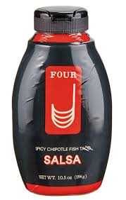 After chilled test for seasoning. Four J Spicy Chipotle Fish Taco Salsa Shop Salsa Dip At H E B