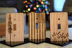 Against The Grain Wood Light Switch Covers