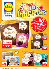 Leider kein eis angebot gefunden. Lidl Aktueller Prospekt 27 05 01 06 2019 Jedewoche Rabatte De