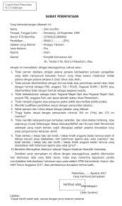 Bila tidak, maka carilah berbagai informasi penting sebelum menulis surat pernyataan. Contoh Surat Pernyataan Bermaterai Cpns 2017 Download Kumpulan Gambar
