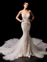 This stunning lace gown is from wholesale plus size dresses collection. Elegant Wedding Dresses The Enzoani Collection Enzoani Enzoani