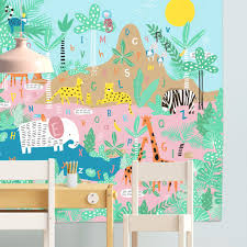 Editable jungle alphabet all letters banner garland safari animals wild one gold first boy birthday. I Spy The Alphabet Jungle Kids Wall Tapestry Hello Sunny Day