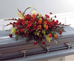 What do you call the flowers on top of a casket? Sofia Florist Funeral Home Wake Flowers Flowers Delivery Sofia