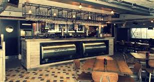 Meantime Brewing London Uk Brewery Tap Room Brewery Furniture