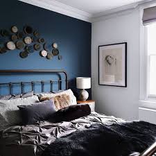 Walls In Hicks Blue By Little Greene Paint Company Drawing From Esty Uk Log Tile Wall Art From The Log Basket Blue Bedroom Blue Bedroom Walls Blue Wall Decor