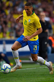 Everton sign brazilian from watford in £50m deal (англ.). Richarlison Andrade Of Brazil In Action During The International Brazil Football Team Everton Football Club Soccer World Cup 2018