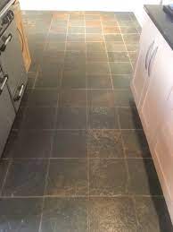 Kitchen, slate floor, modern meets classic: Revealing The Copper Tones In Slate Tiles In Oxfordshire Stone Cleaning And Polishing Tips For Slate Floors