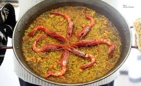 Arroz De Carabineros Cocinado En El Horno Para Sorprender Y Hacer Muy Feliz A Tu Pareja Recetas Con Arroz Recetas Mediterraneas Recetas De Comida