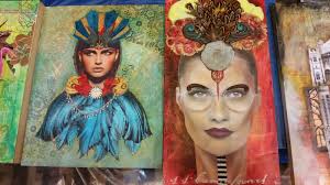 altered book studio.....: Art is You Day One : Andrea Matus DeMeng