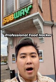 I Tried World’s Most Expensive Subway’s 🥖🤔 #fastfood #subway #switzerland  #professionalfoodhacker