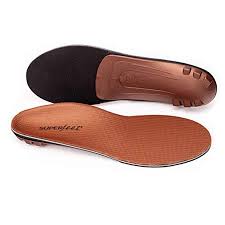 Superfeet Copper Memory Foam Comfort Plus Support Anti Fatigue Replacement Insoles Unisex Copper