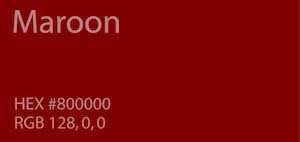 In cmyk, maroon contains 0% cyan , 100% magenta , 100% yellow , and 50% black. Maroon Color What Color Is Maroon