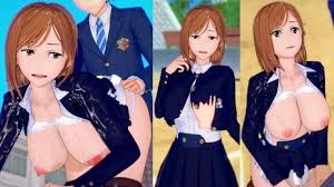 エロゲーコイカツ！】呪術廻戦 釘崎野薔薇 3DCG巨乳アニメ動画[Hentai Game Koikatsu! Jujutsu Kaisen  Nobara Kugisaki(Anime 3DCG - FAPCAT