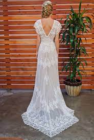 Dreamy Cotton Lace Bohemian Wedding Gown Bohemian Wedding Gown Wedding Dress 22 Wedding Dresses Lace