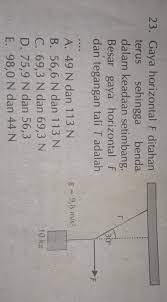 Soal dinamika partikel kelas 10. Soal Dinamika Partikel Kelas 10 Beserta Penjelsannya Ya Brainly Co Id