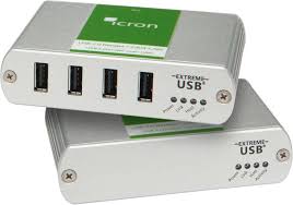 Configuration via front panel lcd or use either rj45 ethernet or usb 2.0 for firmware updates and ip address setting. Icron Ranger 2304 Usb 2 0 Extender Via Ethernet Lan 4 Port Hub