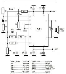 St microelectronics tda7294 | amplifier. Power Supply For The Tda7294 Amplifier Chip Amplifier Tda7294 Description Datasheet And Examples Of Use Typical Tda7294 Inclusion Scheme From Datasheet