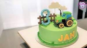 Mit ihnen lässt sich in wenigen schritten ein klarer guss herstellen, den du vielfältig variieren kannst. Der Grune Traktor Torte Fonadant Torte Motivtorte Bauernhof Tort Traktor Cake 6 Youtube