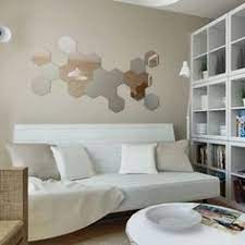 Here is the honeycomb back of the cleaned out mirror blank. 20 Honefoss Mirror Inspiration Ideas Honefoss Hexagon Mirror Honeycomb Mirror
