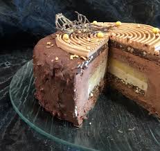 Schoko Erdnuss Torte Entremets Tres Gourmand La Paticesse Der Patisserie Blog Kuchen Und Torten Dessert Ideen Lebensmittel Essen