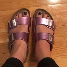 Birkenstock Soft Footbed Vs Regular Reddit First New Birkenstocks In 10 Years Spectacular Rose Leather Arizona Soft Footbed 41n Super Stoked Birkenstocks