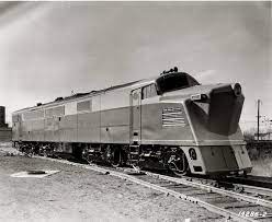 A steam turbine locomotive is a steam locomotive which transmits steam power to the wheels via a steam turbine. Steam Turbine Locomotives