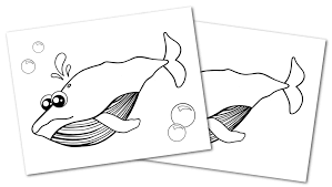 Download and print one of our blue whale coloring page to keep little hands occupied at home; Free Printable Blue Whale Coloring Page Simple Mom Project