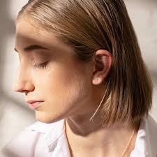 9ct Yellow Gold .60ct Diamond Ava Stud Earrings