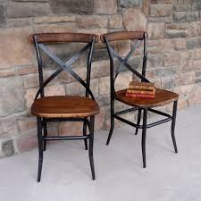 Cross Back Wood Chair Click For Video Vintage Industrial Furniture Wood Chair Metal Chairs
