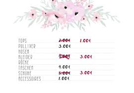 Beispiel Flohmarkt Preise Ii Kopie Flohmarkt Preis Flohmarkt Tipps Flohmarkt